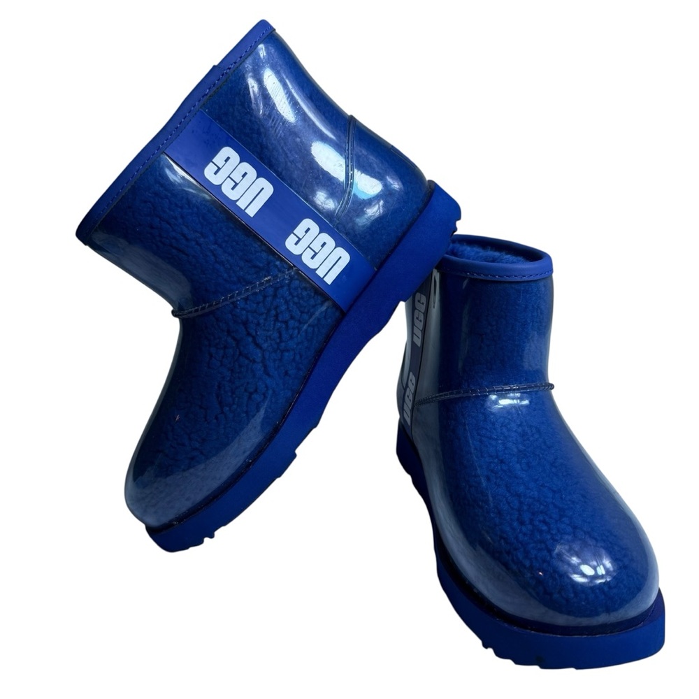UGG Waterproof Short Booties | Electric Blue | Women’s 5 EUC